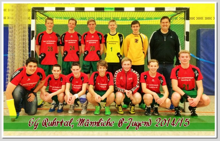 Männilche B-Jugend 2014/15